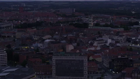 Aarhus c zoom Stock Footage 150785892