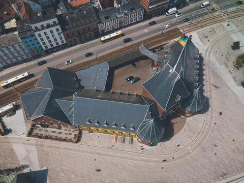 Aarhus Custom House in Aarhus, Denmark (Jutland) Stock Photos