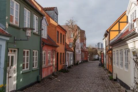 Aarhus in denmark 스톡 사진