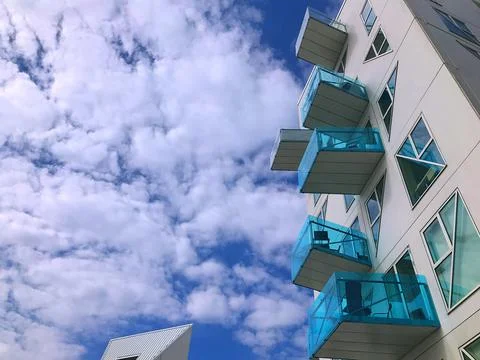 Aarhus - Denmark,Iceberg.... Stock Photos