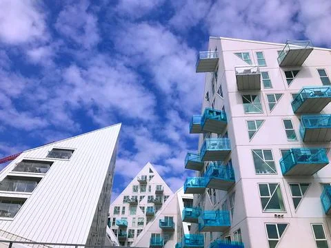 Aarhus - Denmark,Iceberg.... Stock Photos