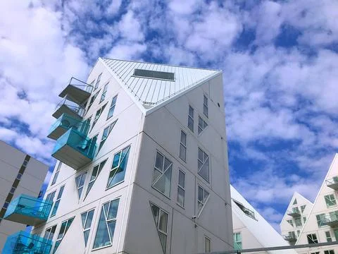 Aarhus - Denmark,Iceberg.... Stock Photos