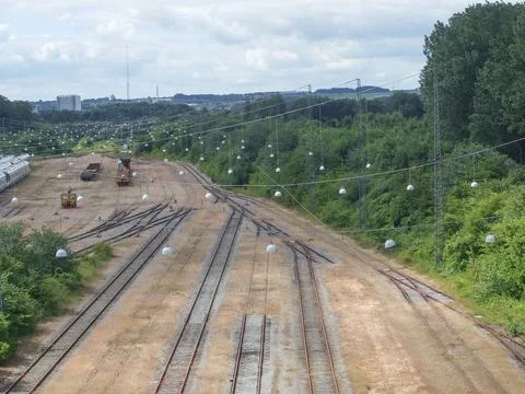 Aarhus station Stock Photos