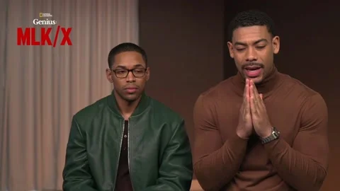 Aaron Pierre and Kelvin Harrison Jr on Stock Video Pond5 - Main Image