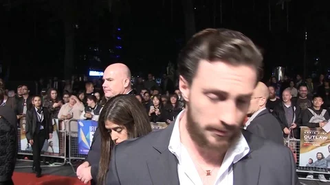 Aaron Taylor Johnson at The BFI 62nd London Film Festival - Premiere Video stock 101193134