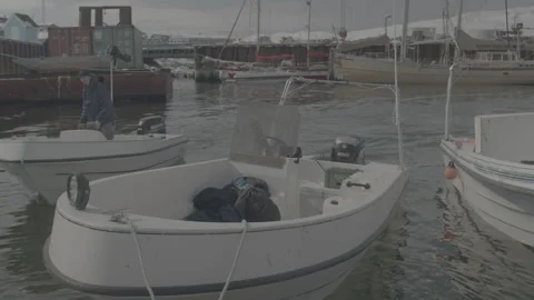 Aasiaat Harbor Stock Footage 270933856
