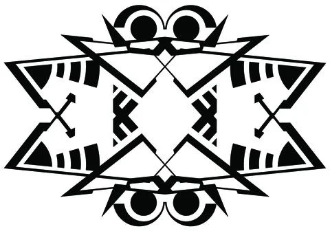 Ab Vec Ab Black Stock Illustration