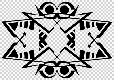 Ab Vec Ab Black Stock Illustration