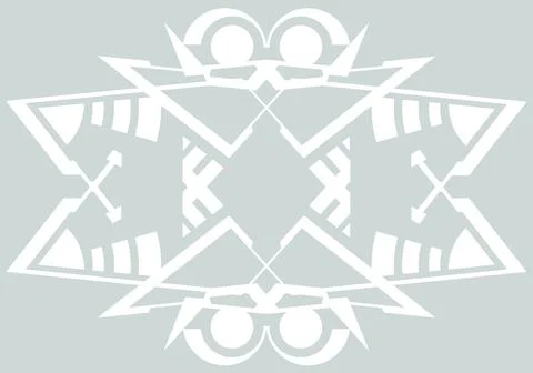 Ab Vec Ab White Stock Illustration