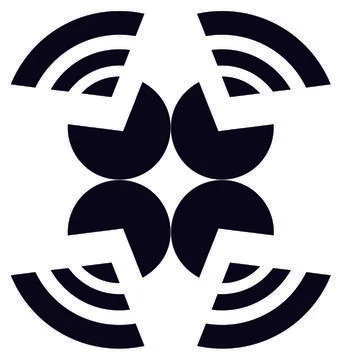 Ab Vec B Black Stock Illustration