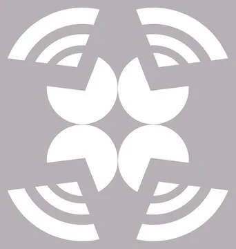 Ab Vec B White Stock Illustration