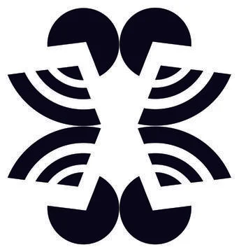 Ab Vec C Black Stock Illustration