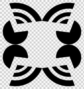 Ab Vec D Black Stock Illustration