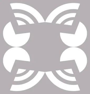 Ab Vec D White Stock Illustration