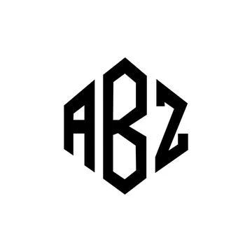 ABA letter logo design with polygon shape. ABA polygon and cube shape logo .. Stock Illustration