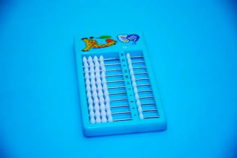 Abacus Calculate Mathematic Vintage object collection Stock Photos