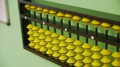 Abacus For Children Stock Footage 140856343