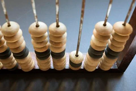 Abacus closeup Stock Photos