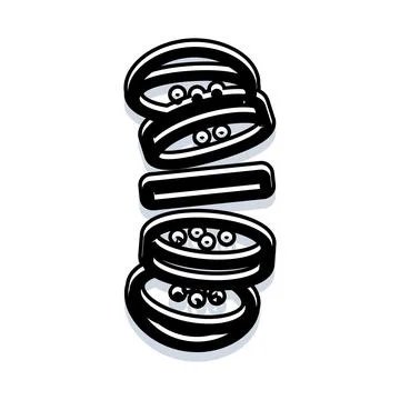 Abacus counting calculating mathematics learning education tool Stockillustratie