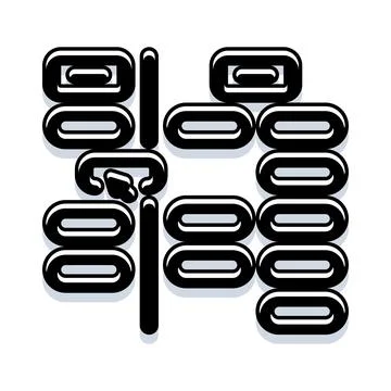 Abacus counting calculating numbers mathematics with beads イラスト素材