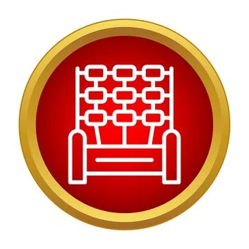 Abacus icon representing counting education and analytics イラスト素材