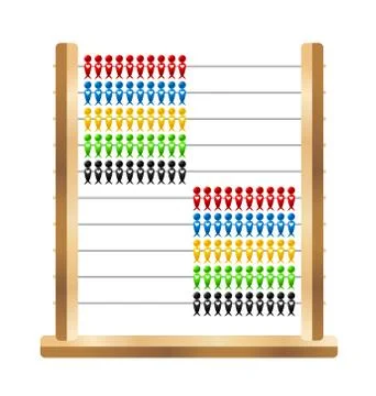 Abacus Stock Illustration