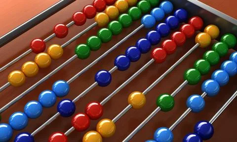 Abacus Stock Illustration