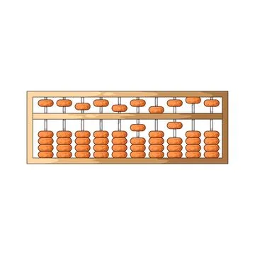 Abacus illustration Stock Illustration