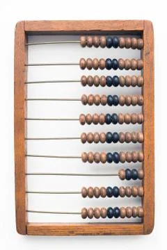 Abacus isolated Stock Photos