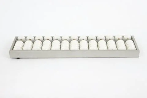 Abacus on a white background. Foto stock