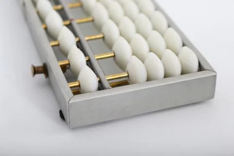 Abacus on a white background. Фото