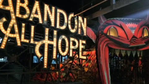 Abandon All Hope Stock Footage 217360545