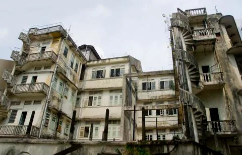 Abandon apartment Stock Photos