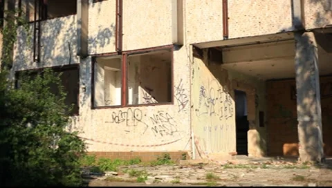 Abandon building Stock Footage 7761050