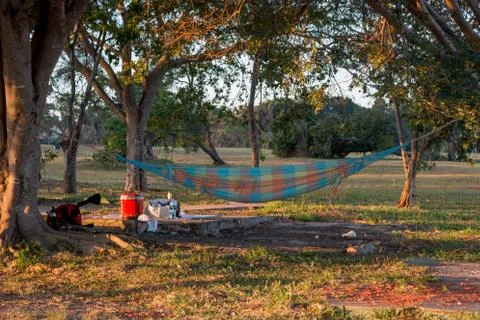 Abandon Campsite Stock Photos