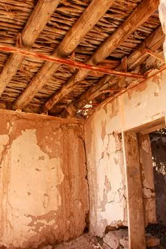 Abandon Old Adobe Home Stock Photos