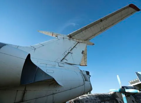Abandoned airplanes Stock Photos