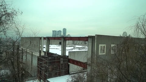 Abandoned architecture Panorama 動画素材 83626577