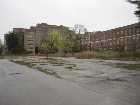 Abandoned Asylum-01 写真素材