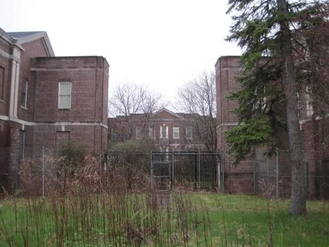 Abandoned Asylum-07 写真素材