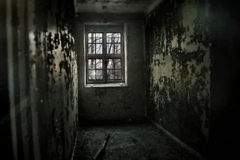 Abandoned Asylum Cell Stock Photos
