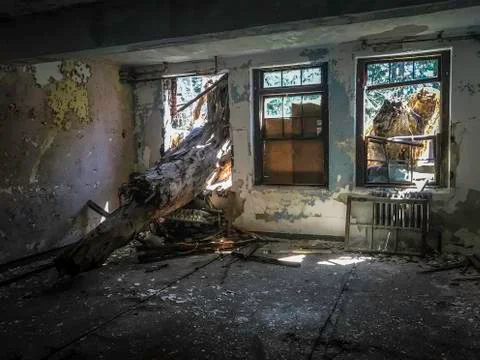 Abandoned asylum Stock Photos