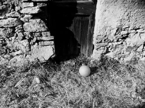 Abandoned ball Stock Photos