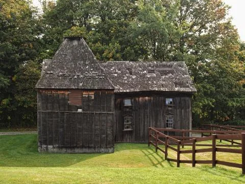 Abandoned barn Stock Photos