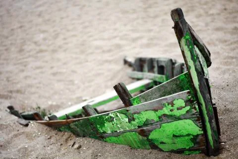 Abandoned boat Stock Photos