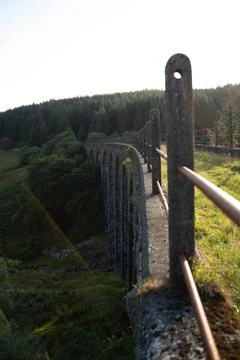Abandoned Bridge Stockfoto's