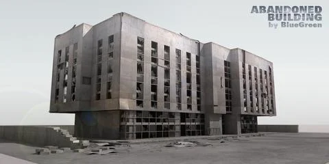 Abandoned Building 13 3D Model