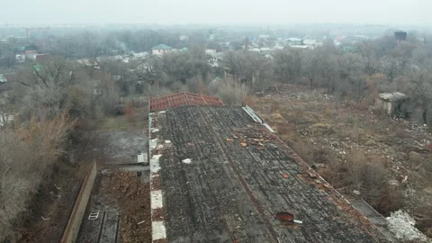 Abandoned building-2 Video stock 235802009