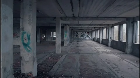 Abandoned building 動画素材 43306197