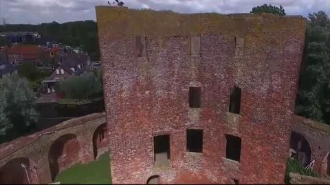 Abandoned building Stock Footage 81481163